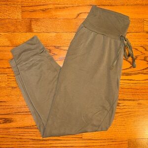 Fabletics Olive Green Drawstring Jogger Pants